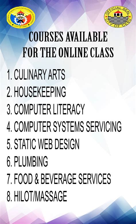 department of manpower development and placement photos|Cebu City’s DMDP offers free online courses on livelihood skills .